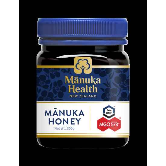 Manuka Health MGO 573+ Honey 250g - Premium Manuka Honey Manuka Honey,MGO 573+,Natural Sweetener,optimized,Premium Honey