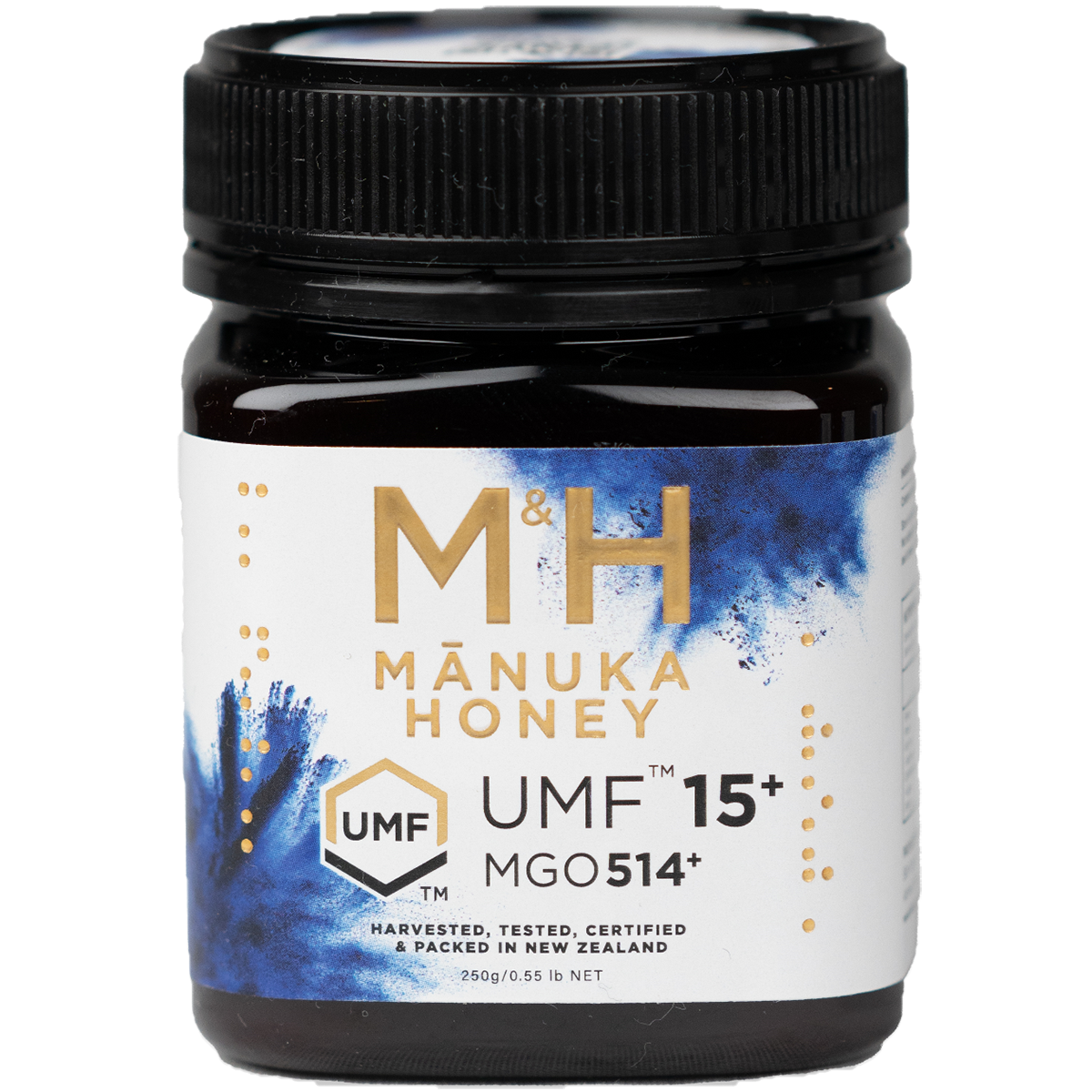 M&H UMF 15+ Manuka Honey 250g & 500g