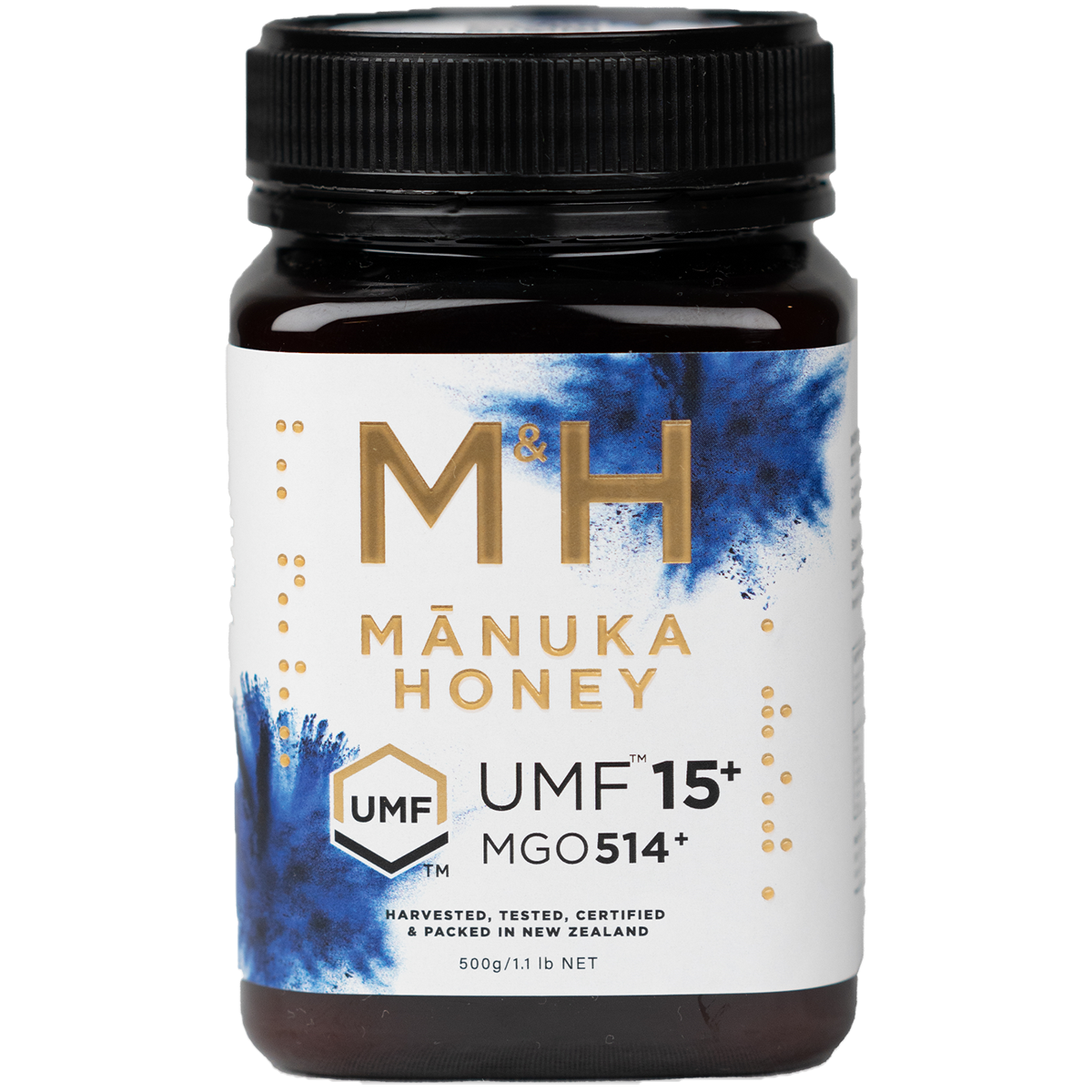 M&amp;H UMF 15+ Manuka Honey 250g &amp; 500g