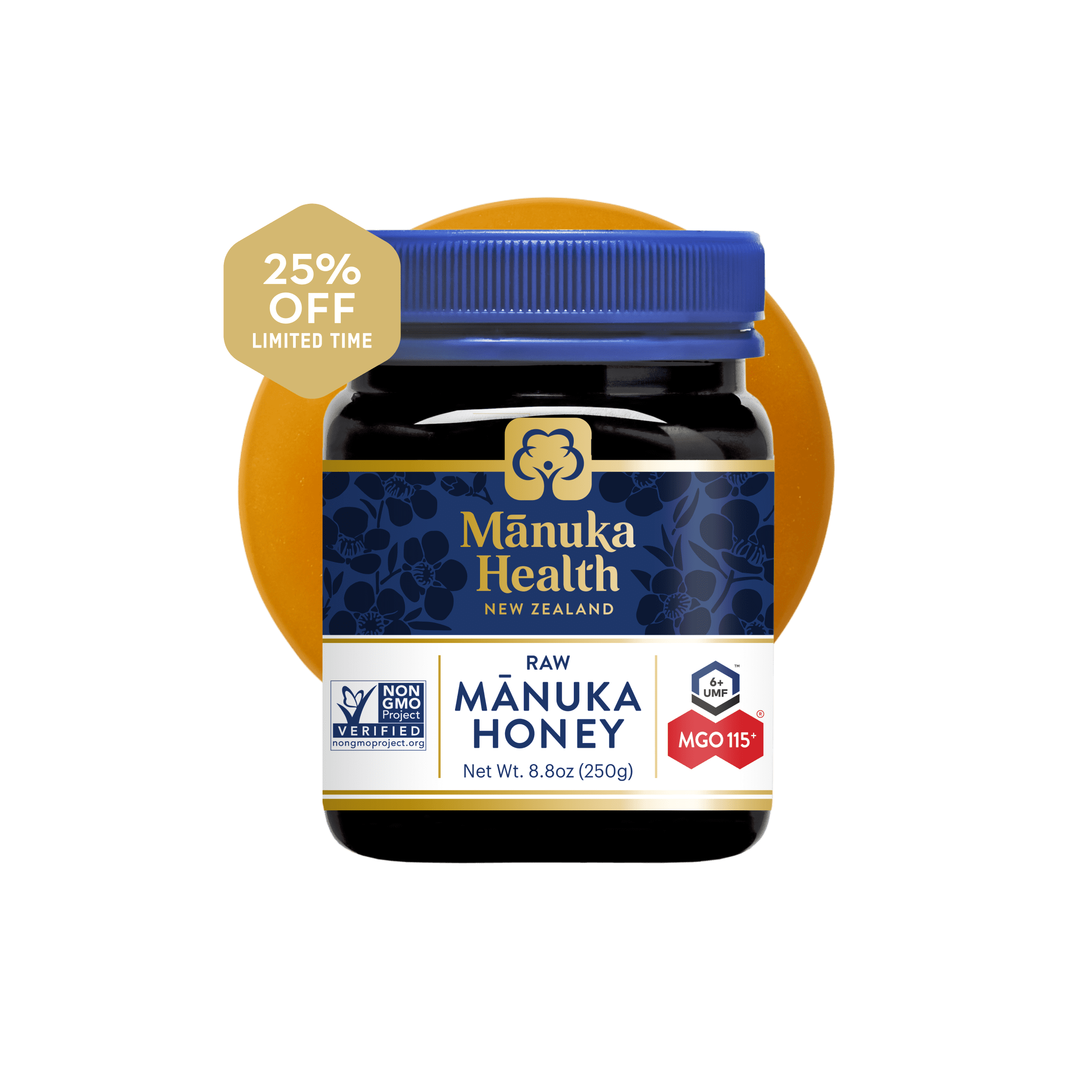 Manuka Health MGO 115+ Manuka Honey 500g