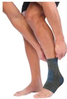 Mueller Fir 4-way Stretch Ankle Support arthritic ankle joints,FAR INFRARED POLYESTER,issues,Knit Ankle Support,NYLON 12%,POLYESTER,Pull sleeve over foot,Thermo Reactive Technology