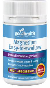 Good Health Magnesium Easy-to-swallow 90 small vege capsules good health,good health easy to swallow magnesium capsules,issues,magensium