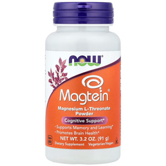 NOW Magtein Magnesium L-Threonate Powder 91g