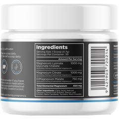 Biosphere Magnesium powder 141g, Mango Pineapple Flavour