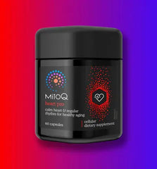 MitoQ Heart Pro | Mitoquinol Antioxidant | 60 Capsules | Dietary Supplement | Supports Calm Heart