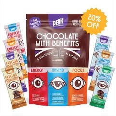 My Supplements Group Peak Chocolate Sample Pack Range | Supports Daily Health And Vitality