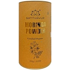 Sattvayur Organic Moringa Powder 250g – Himalayan Superfood Nutrient Powerhouse