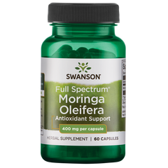Swanson Moringa Oleifera Energy And Immune Capsules (400 Mg, 60 Count)