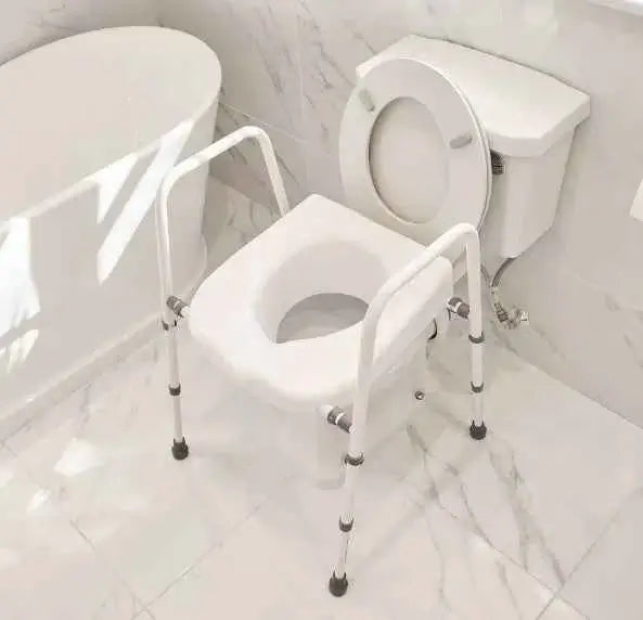 Allied Medical Mowbray Lite Toilet Frame & Seat - Width Adjustable Allied Medical Mowbray Lite Toilet Frame Seat - Width Adjustable,Lite Toilet Frame Seat - Width Adjustable,Mowbray Lite Toilet Frame Seat - Width Adjustable,Toilet Frame Seat