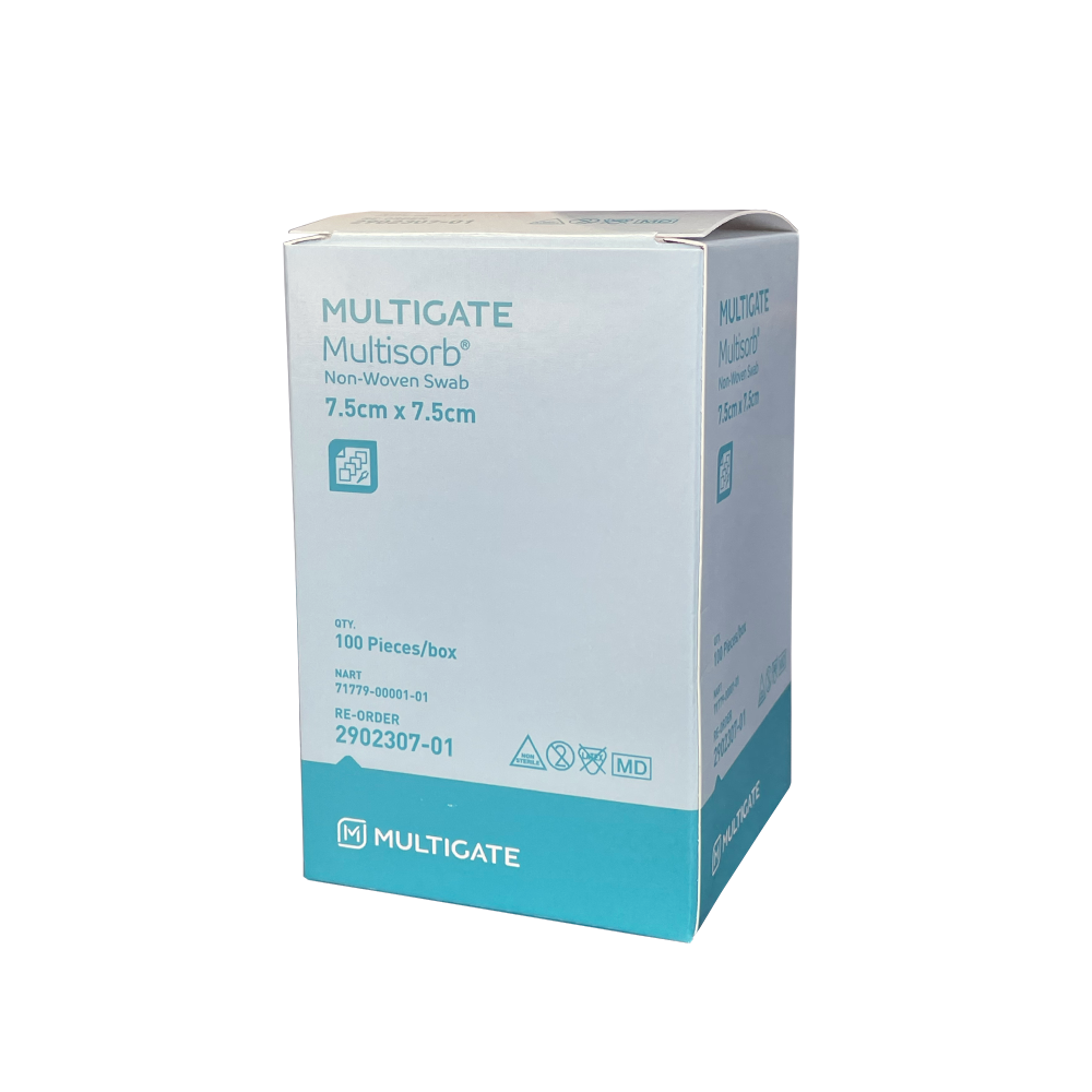 Multisorb Gauze Swabs Non Sterile - Pkt 100 - image 2