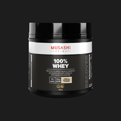 Musashi 100% Whey Vanilla 330g – Whey Protein Powder
