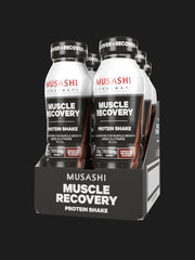 Musashi Muscle Recovery Drink Chocolate 6 x 375ml – Ready-to-Drink Recovery Shake