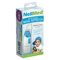 NeilMed Battery Operated Nasal Aspirator Aspirator,congestion of the Sinus,Daily Nasal Hygiene,Dryness,Moisturization,Nasal Allergies,Nasal Aspirator,Nasal Irritation,Nasal Stuffiness,Post-Nasal Drip,Saline Nasal Irrigation,sinus,sinus cleanse,Sinus Conge
