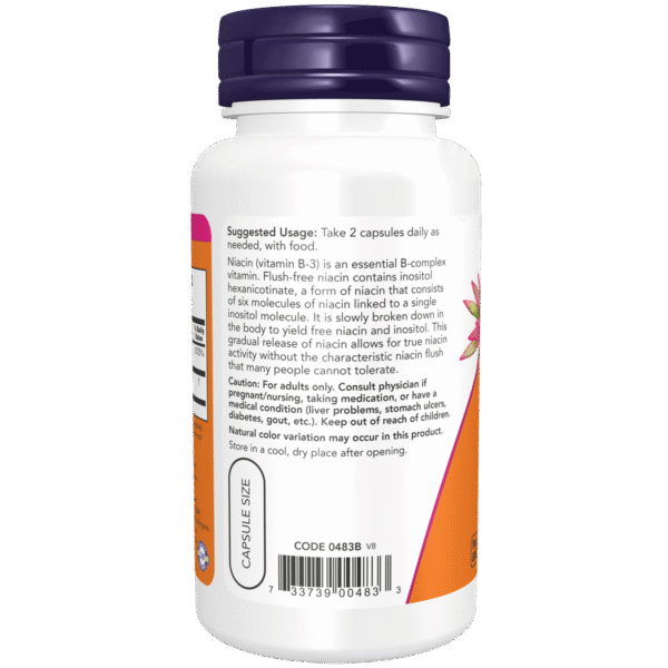 now Niacin 250mg flush-free 90VC boost energy production,cardiovascular health,Cellular Energy Production,Chlorophyll,cholesterol,cholesterol levels,detox,detox heavy metals,Detoxification,Detoxification Digestion,Detoxifying,energy production,Flush free