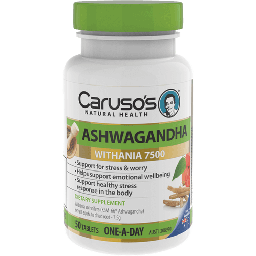 Caruso's Ashwagandha 50 Tablets - Herbal Therapeutics Caruso's Ashwagandha 50 Tablets - Herbal Therapeutics,issues