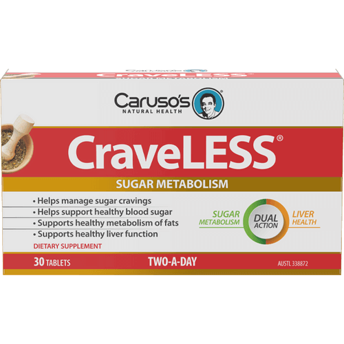 Caruso's Craveless 30 Tablets - Health Solutions Caruso's Craveless 30 Tablets - Health Solutions,issues