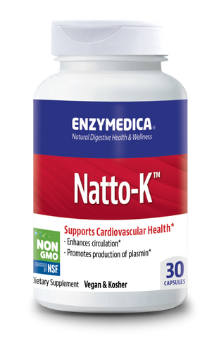 Enzymedica Natto-K 30 capsules Enzymedica,enzymedica Natto K,issues,NATTO K