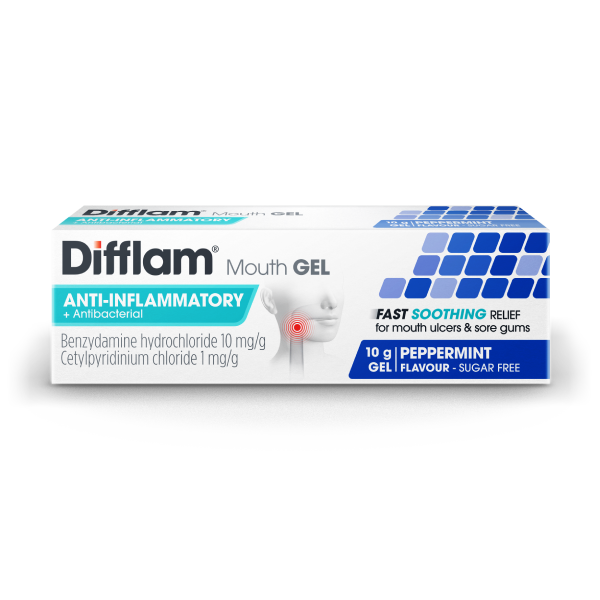 Difflam Mouth Gel Peppermint