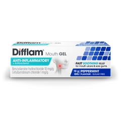 Difflam Mouth Gel Peppermint
