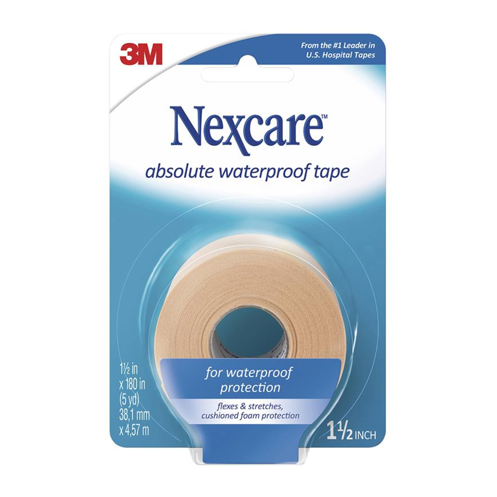3M Nexcare Absolute Waterproof Tape (38.1MM X 4.57M)