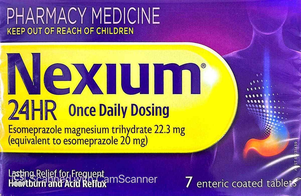 Nexium 20mg 7s