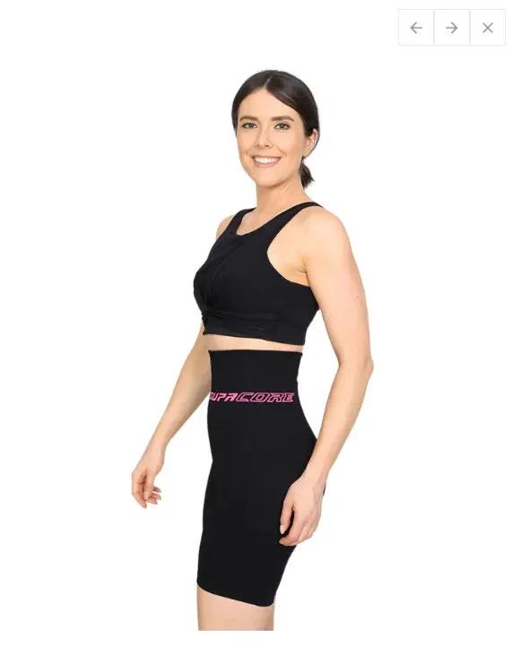 Allcare Supacore Compression Shorts High Waist - Post Partum And Sports Recovery Black (NINA) C- section recovery Waist Shorts,Compression Shorts High Waist,issues,Post Partum Compression Shorts,recovery from abdominal separation,Supacore Compression Shor