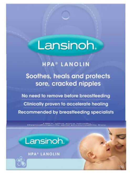 Lansinoh Nipple Cream 15g cracked nipples,google,healing,issues,nipple cream,protecting sore,soothing