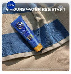 NIVEA Sun Protect and Moisture Lotion SPF50+ Moisturizes Skin Sunscreen Lotion 100ml