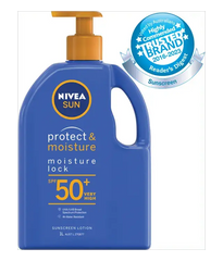 NIVEA Sun Protect and Moisture Lotion SPF50+ Moisturizes Skin Sunscreen Lotion 100ml