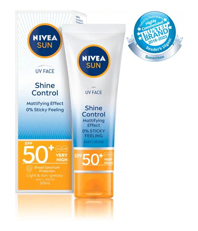 Nivea Sun SPF 50+ UV Face Shine Control 50ml
