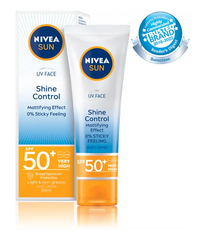 Nivea Sun SPF 50+ UV Face Shine Control 50ml