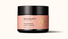 Manuka Rx Nourishing Night Cream 50ml Deeply hydrates,improve skin texture,issues,nourishes the skin,Plumps the skin,Reduce fine lines,Reduce wrinkles,skin feel smoother