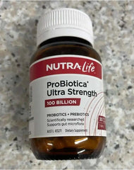 Nutralife ProBiotica Ultra Strength 100 Billion 100 Billion,celery,celery capsules,Go Healthy Celery 16,Good Health Celery 12,gout,gout fighter,issues,nutralife celery,Ultra Strength,Ultra Strength 100 Billion