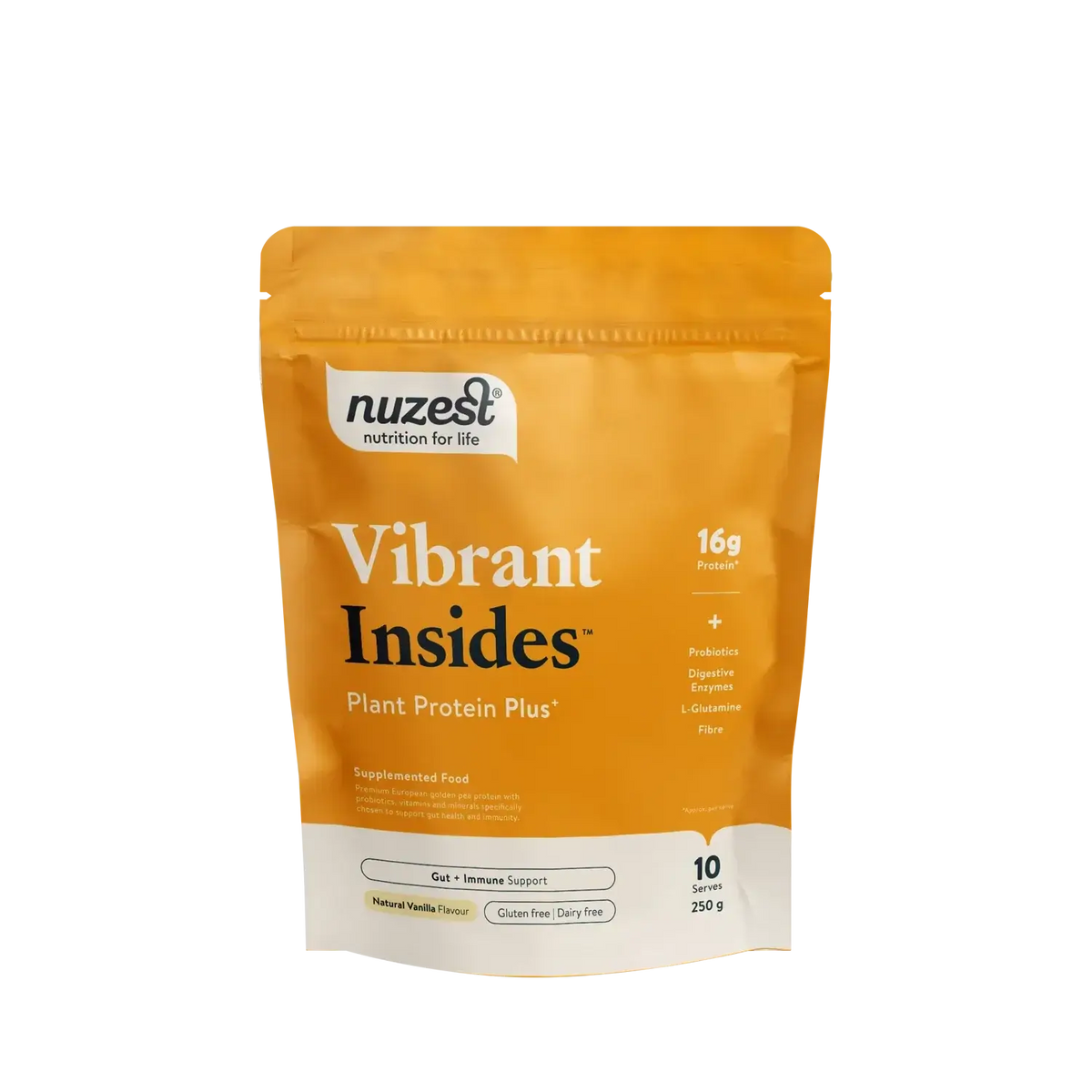 Nuzest Protein Plus Vibrant Insides Vanilla 250g