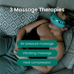 OKO Eye Massager Acupressure Massage,Air-pressure massage,assisting falling to sleep,Hot compress,issues,OKO Eye Massager,relieving eye strain,Vibrating massage