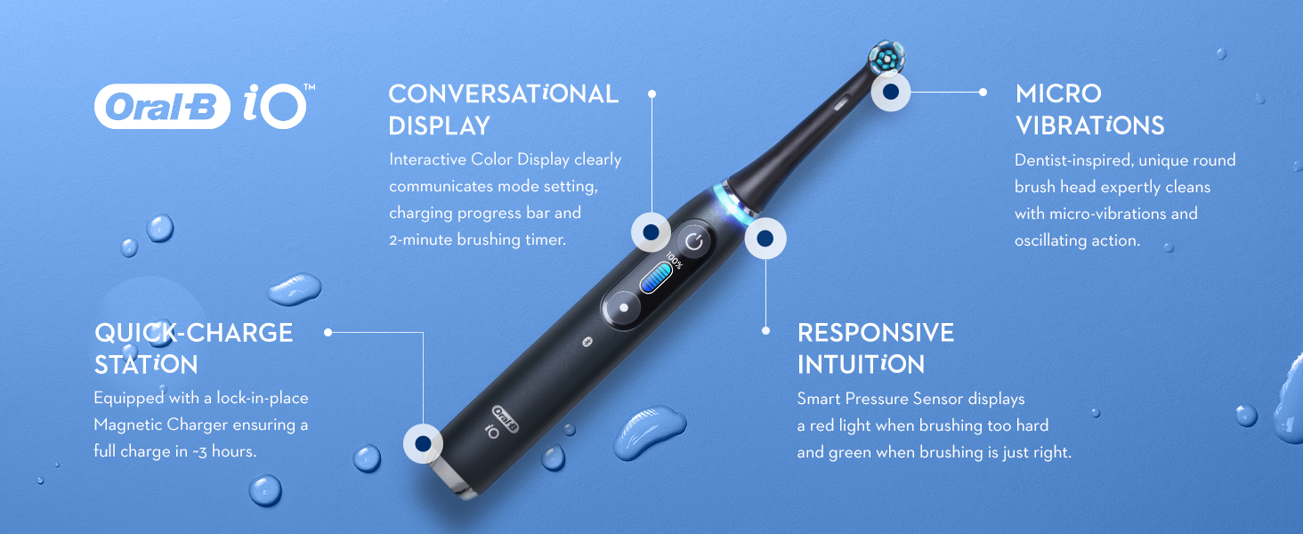 Oral B iO Series 9 Rechargeable Electric Toothbrush, Black Onyx Black Friday sale,Boxing Day deals,boxing day sale,Christmas,Christmas gift,christmas sale,electric tooth brush,io series,ionic series,issues,onyx,ORAL B