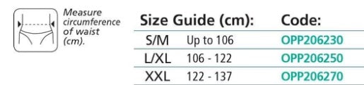 OPP2062 MATERNITY BACK SUPPORT WITH SIDE STRAPS Breathable elastic,compression and support to the hips and lower back.,fatigue during pregnancy.,gently lifting the abdomen,issues,Low Back Pain,Pregnancy,reduce lower back pain,relieve pain,soft pile bonded