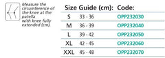 OPP2320 Knee Stabilizer With Bilateral Stays And Silicon Pad