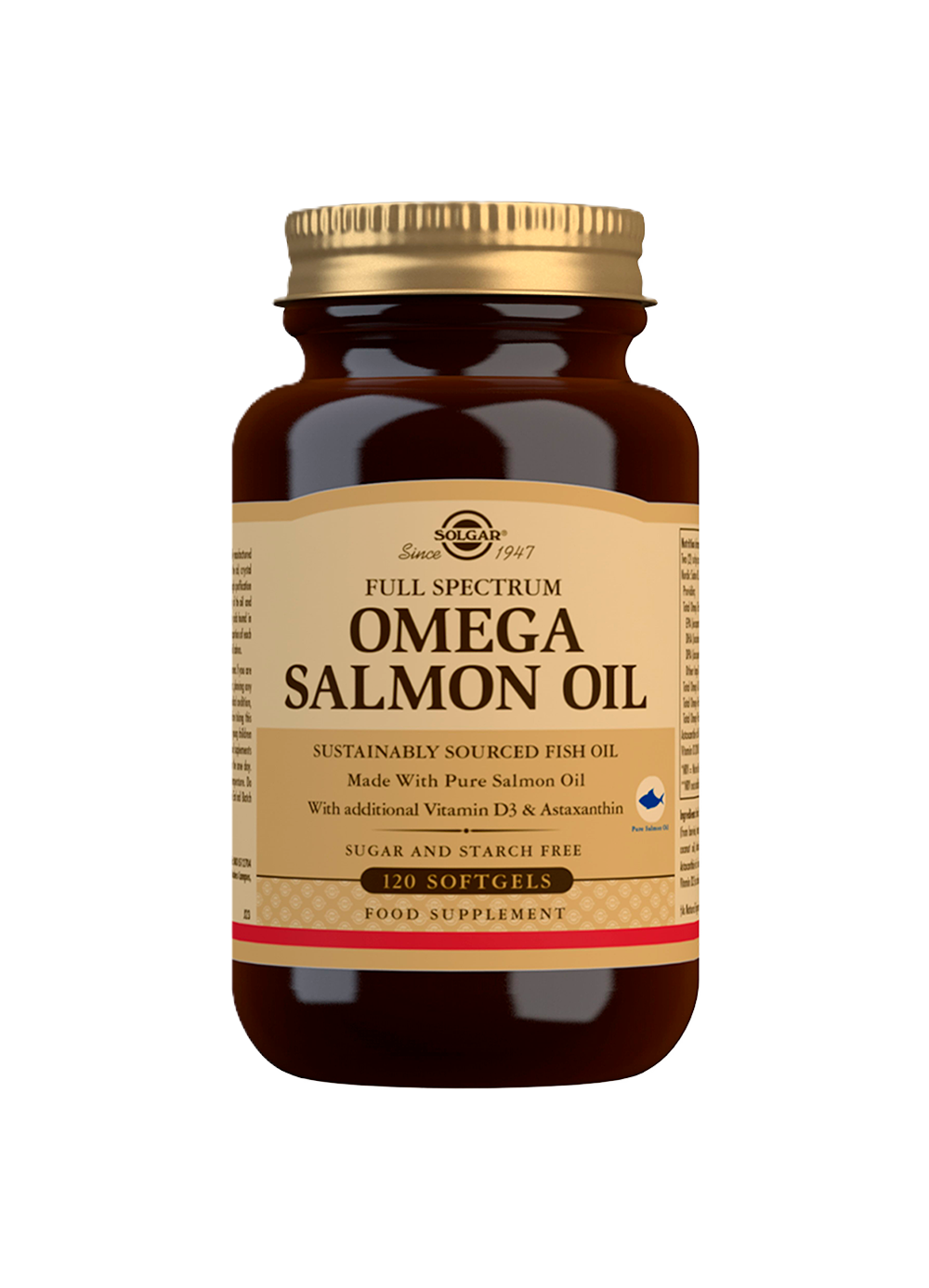 Solgar Full Spectrum Omega Salmon Oil 120's