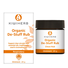 Kiwiherb Organic De-Stuff Rub 28g