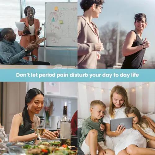 Ova | Ova 3 Lightweight Period Pain Relief Device | Drug-Free, Portable Relief | TENS Device (30h Battery Life)