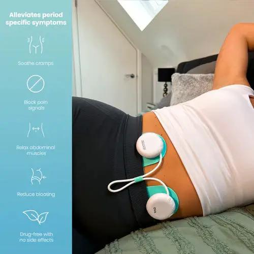 Ova | Ova 3 Lightweight Period Pain Relief Device | Drug-Free, Portable Relief | TENS Device (30h Battery Life)