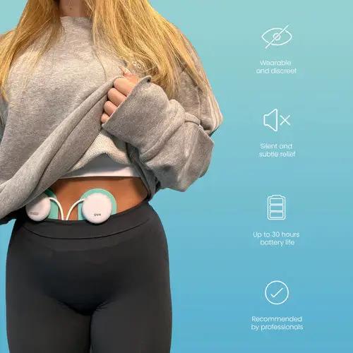 Ova | Ova 3 Lightweight Period Pain Relief Device | Drug-Free, Portable Relief | TENS Device (30h Battery Life)