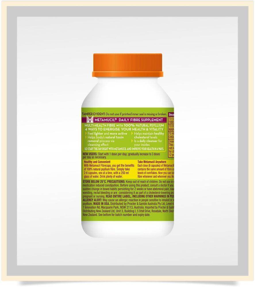 Metamucil Fibrecaps 100 Caps constipation,fibre,fibrecaps,google,issues,metamucil