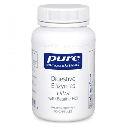 Pure Encapsulations Digestive Enzymes Ultra with Betaine HCI 90 capsules