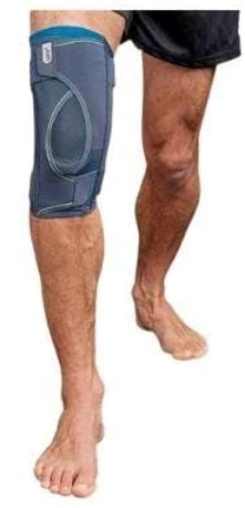 PUSH SPORTS KNEE Arthrosis,calf muscle,issues,knee bent.,Knee Brace,knee joint,kneecap,ligament damage,meniscus operation,non-axial leaf spring hinges,Pain complaints around the kneecap,Patellofemoral,residual complaints,sportswear.
