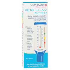 Welcare Breatheasy Peak Flow Meter Breatheasy Peak Flow Meter,Expiratory Flow Rate,issues,Monitor Peak Expiratory Flow Rate,Peak Expiratory Flow Rate,PEFR,spacer,welcare