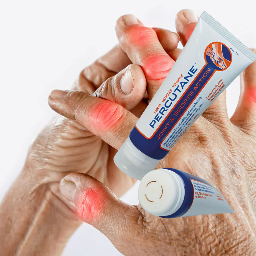 Percutane Joint & Sports Action arnica,arthritis,arthritis joint pain,Burdock,Capsaicin,Daily application,Deep penetration,Fast-acting,Flexibility,Inflammation reduction,instant pain relief,issues,Long-lasting effect,Mild Arthritis,Muscle recovery,Odorles