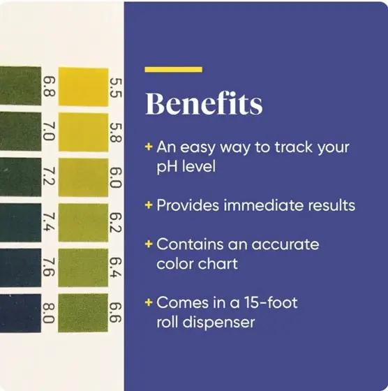 Enzymedica pH-Strips 120 Strips | Urine & Saliva pH Testing Strips