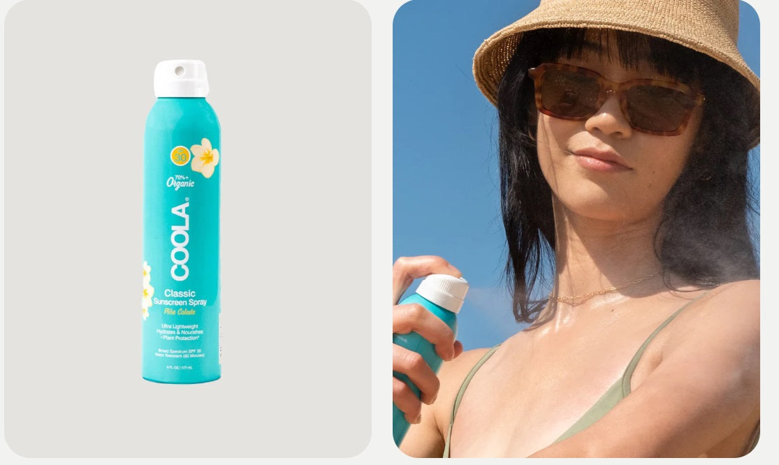 Coola Classic Body Organic Sunscreen Spray SPF30 Pina Colada